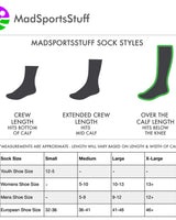 MadSportsStuff socks Wild Horses Equestrian Athletic Over the Calf Socks
