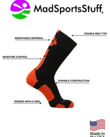 MadSportsStuff socks Wild Paws Athletic Crew Socks (multiple colors)