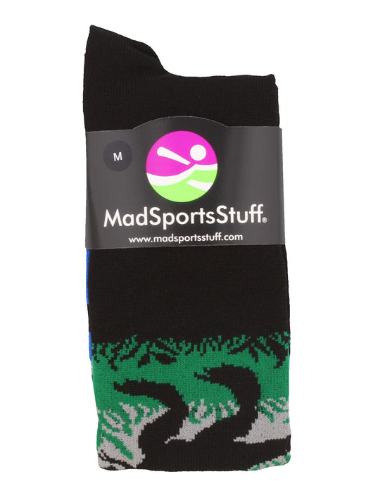 MadSportsStuff socks Wild T-Rex Dinosaur Socks Over the Calf