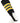 MadSportsStuff stirrups Black/Gold/White / Large Striped Baseball Stirrups Pattern D