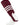 MadSportsStuff stirrups Maroon/White / Large Striped Baseball Stirrups Pattern B