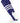 MadSportsStuff stirrups Navy/White / Large Striped Baseball Stirrups Pattern B