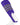 MadSportsStuff stirrups Purple/Black/White / Large Striped Baseball Stirrups Pattern D