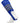 MadSportsStuff stirrups Royal/Black/White / Medium Striped Baseball Stirrups Pattern D