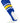 MadSportsStuff stirrups Royal/Gold/White / Large Striped Baseball Stirrups Pattern E