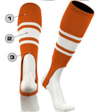 TCK athletic>customizable socks>mens>baseball Base/Stripes / Large TCK Custom Baseball Stirrups Pattern C