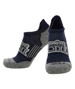 TCK athletic>fan-socks>mens>golf Old Dominion Monarchs / Large Old Dominion Monarchs Tour No Show Tab Socks - Made in USA