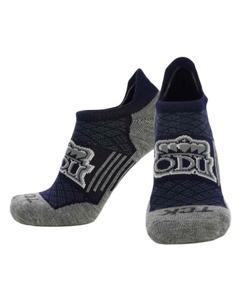 TCK athletic>fan-socks>mens>golf Old Dominion Monarchs / Large Old Dominion Monarchs Tour No Show Tab Socks - Made in USA
