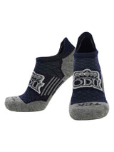 TCK athletic>fan-socks>mens>golf Old Dominion Monarchs / Large Old Dominion Monarchs Tour No Show Tab Socks - Made in USA