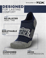 TCK athletic>fan-socks>mens>golf Old Dominion Monarchs Tour No Show Tab Socks - Made in USA