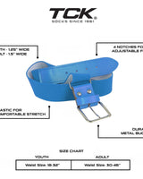 Adjustable Baseball & Softball Belt - Performance Elastic (Youth & Adult Sizes)