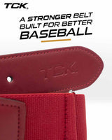 TCK belt Baseball Belt & Softball Belt – Pro-Fit Stretch with Durable Buckle