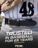 TCK belt Baseball Belt & Softball Belt – Pro-Fit Stretch with Durable Buckle