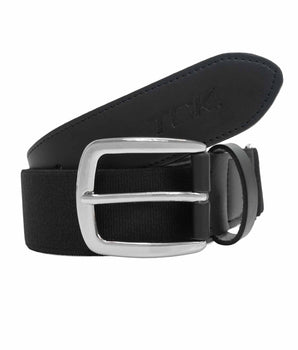 TCK belt Black / Adult Baseball Belt & Softball Belt – Pro-Fit Stretch with Durable Buckle