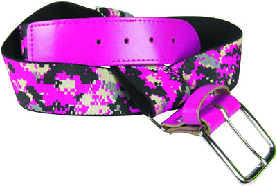TCK belt Hot Pink / Adult Digital Camo Baseball Belts Softball Belts