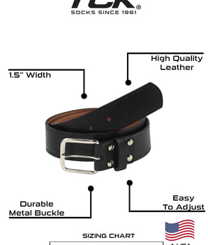 TCK belt Premium Leather Baseball Belts Softball Belts