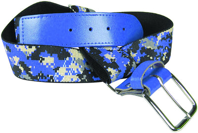 TCK belt Royal / Adult Digital Camo Baseball Belts Softball Belts
