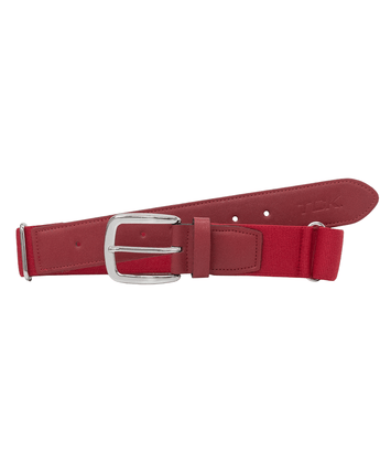 TCK belt Scarlet / Adult Baseball Belt & Softball Belt – Pro-Fit Stretch with Durable Buckle