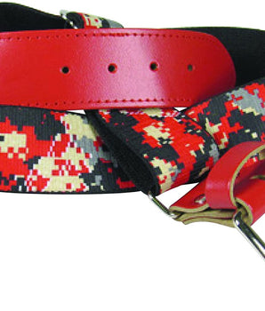 TCK belt Scarlet / Adult Digital Camo Baseball Belts Softball Belts