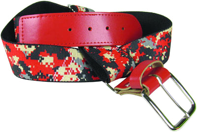 TCK belt Scarlet / Adult Digital Camo Baseball Belts Softball Belts