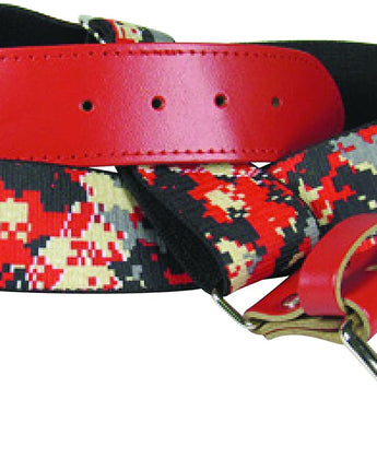 TCK belt Scarlet / Adult Digital Camo Baseball Belts Softball Belts