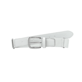 TCK belt White / Adult Baseball Belt & Softball Belt – Pro-Fit Stretch with Durable Buckle