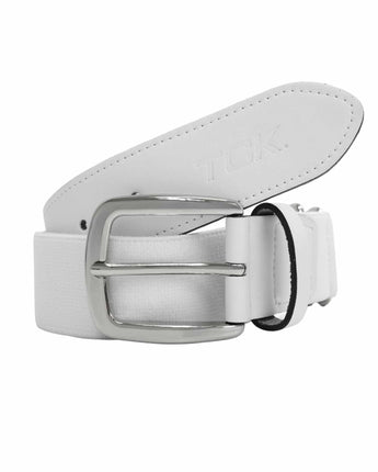 TCK belt White / Adult Baseball Belt & Softball Belt – Pro-Fit Stretch with Durable Buckle