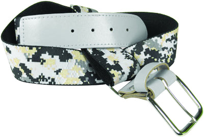 TCK belt White / Adult Digital Camo Baseball Belts Softball Belts