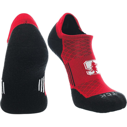 TCK customizable socks Bottom/Top / Large Custom No Show Running & Golf Socks Mens & Womens - Tour - Performance Athletic Ankle Tab Socks, Soft Cushioned