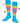 TCK customizable socks Custom Baseball and Softball Socks - Dugout Striped Bold Pattern