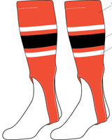 TCK customizable socks Custom Baseball Stirrups Pattern E