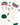 TCK customizable socks Custom Crew Socks Vintage Triple Bold Stripe