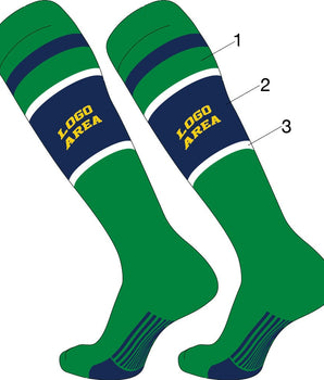 TCK customizable socks Custom Diamond Builder Baseball Socks Pattern 7