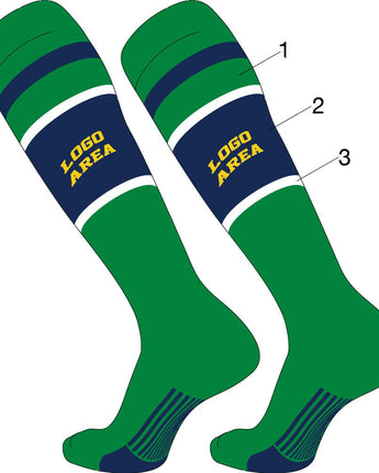 TCK customizable socks Custom Diamond Builder Baseball Socks Pattern 7