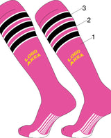 TCK customizable socks Custom Diamond Builder Baseball Socks Pattern 8