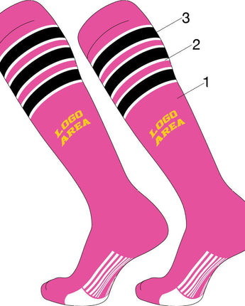 TCK customizable socks Custom Diamond Builder Baseball Socks Pattern 8