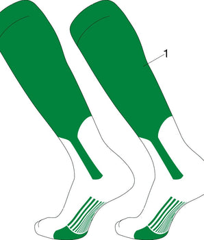 TCK customizable socks Custom Dugout Baseball Stirrup Socks Pattern A