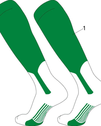 TCK customizable socks Custom Dugout Baseball Stirrup Socks Pattern A
