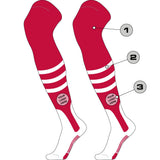 TCK customizable socks Custom Dugout Over the Knee Baseball Stirrup Socks Pattern B