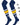 TCK customizable socks Custom Dugout Striped Over the Knee Baseball Socks Pattern E