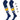 TCK customizable socks Custom Dugout Striped Over the Knee Baseball Socks Pattern E