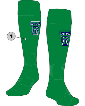 TCK customizable socks Custom Finale Over the Calf Soccer Socks