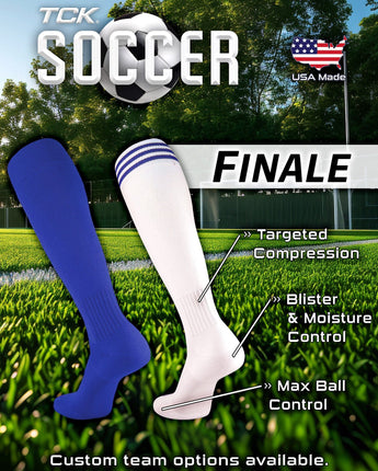 TCK customizable socks Custom Finale Over the Calf Soccer Socks