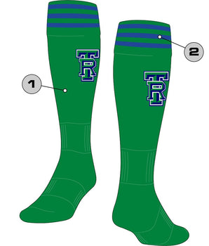 TCK customizable socks Custom Finale Over the Calf Striped Soccer Socks