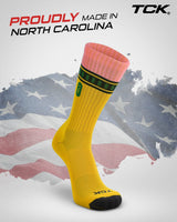 Custom Logo Pencil Crew Socks