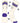 TCK customizable socks Custom Vintage Crew Socks Triple Stripe