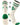 TCK customizable socks Front/Accents / Large Custom Vintage Crew Socks Double Stripe