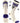 TCK customizable socks Front/Accents / Large Custom Vintage Crew Socks Triple Stripe