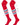 TCK customizable socks Main/Inner Stripes/Outer Stripes / Large Custom Dugout Striped Over the Knee Baseball Socks Pattern I