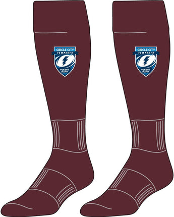 TCK customizable socks Main / Large Custom Champion Over the Calf Socks